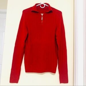 VERSUS•maroon polo sweater size S